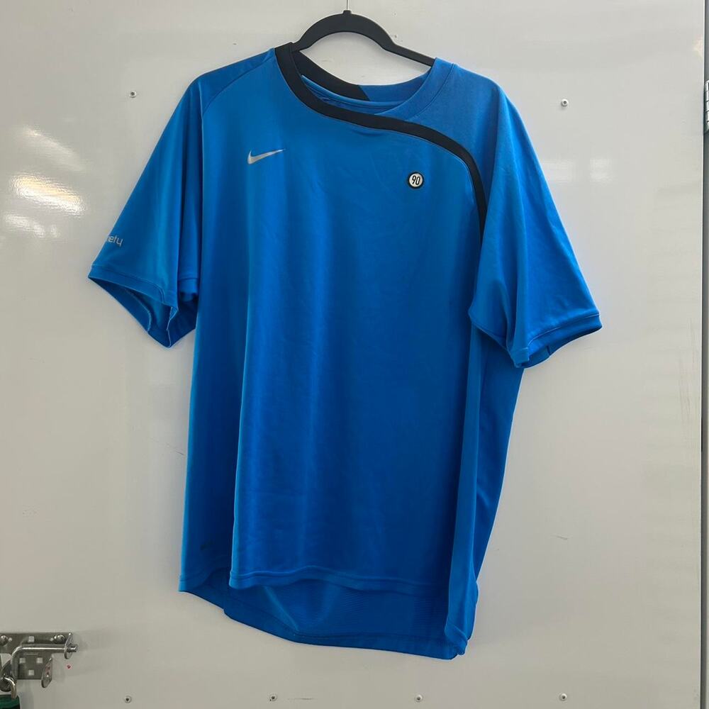 Nike blue & black sportswear jersey